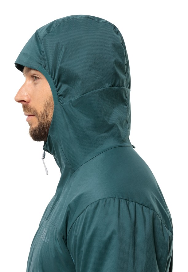 Turquoise Men Jack Wolfskin Prelight Alpha Jackets | 80785966