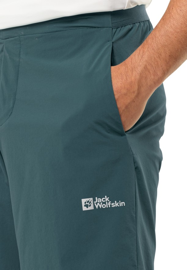 Turquoise Men Jack Wolfskin Prelight Shorts | 91549337