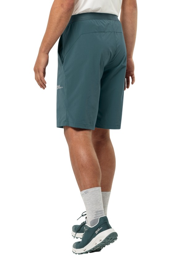 Turquoise Men Jack Wolfskin Prelight Shorts | 91549337