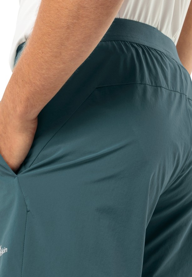 Turquoise Men Jack Wolfskin Prelight Shorts | 91549337