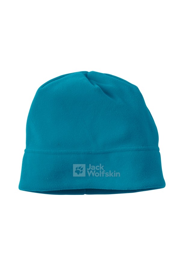 Turquoise Men Jack Wolfskin Real Stuff Beanie | 68773151