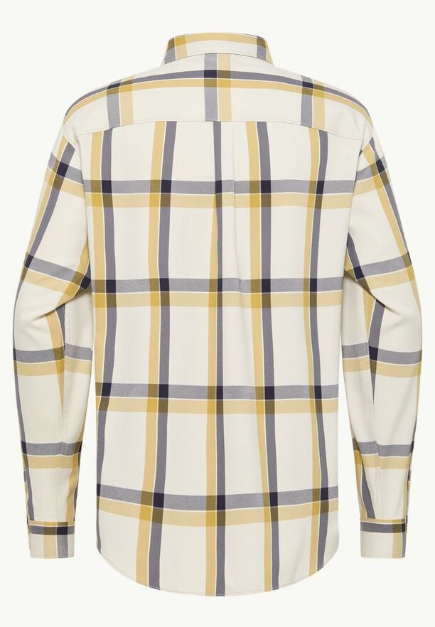 White Men Jack Wolfskin Steinwand Shirts | 23603229