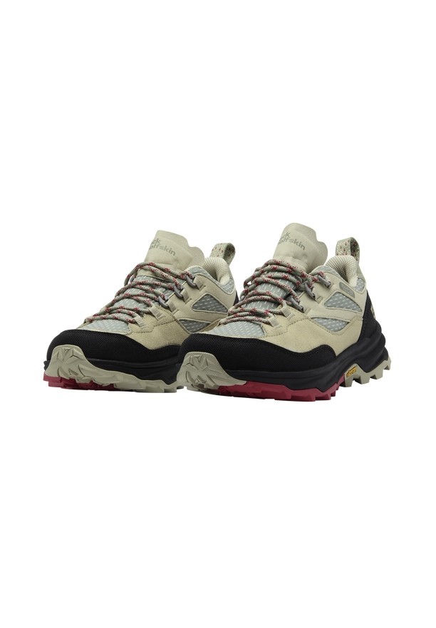 White Women Jack Wolfskin Cyrox Texapore Low Hiking Shoes | 13392299