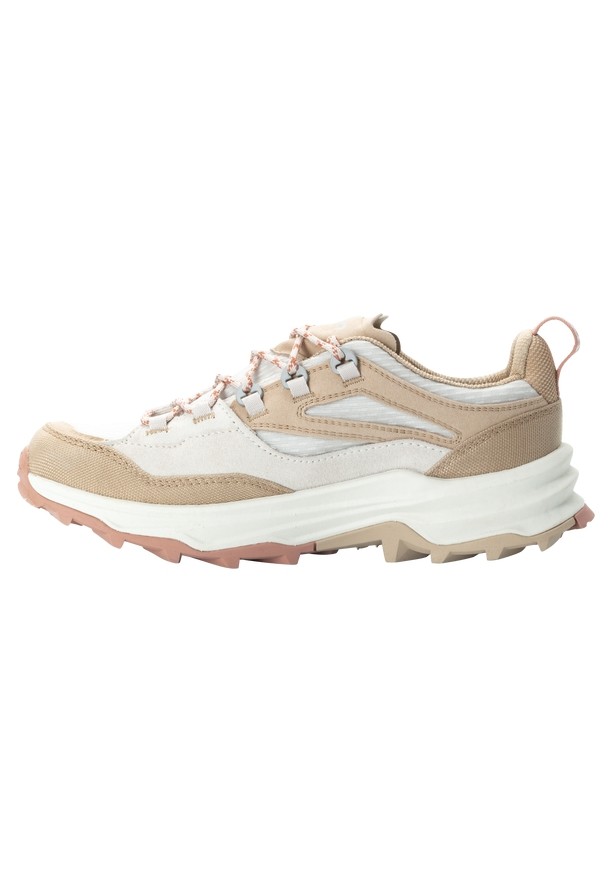 White Women Jack Wolfskin Cyrox Texapore Low Hiking Shoes | 13392299