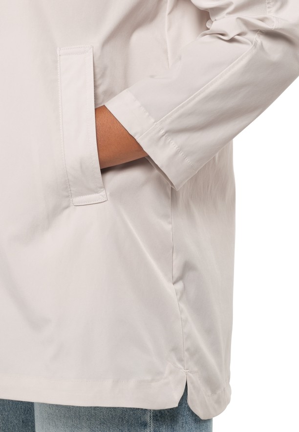 White Women Jack Wolfskin Desert Wind Softshell Jackets | 52653879