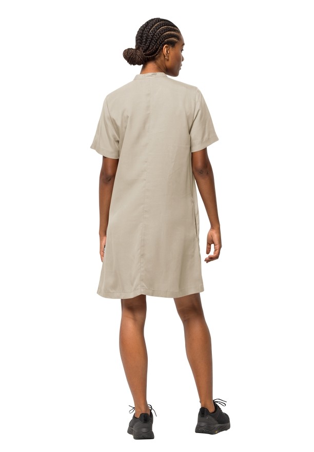 White Women Jack Wolfskin Mojave Dress | 45566889