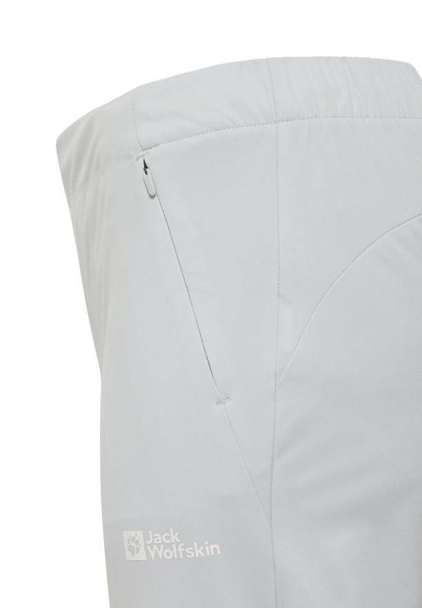 White Women Jack Wolfskin Prelight Pro Pant Pants | 92789817
