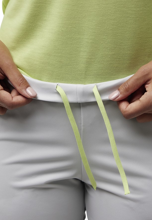 White Women Jack Wolfskin Prelight Pro Pant Pants | 92789817