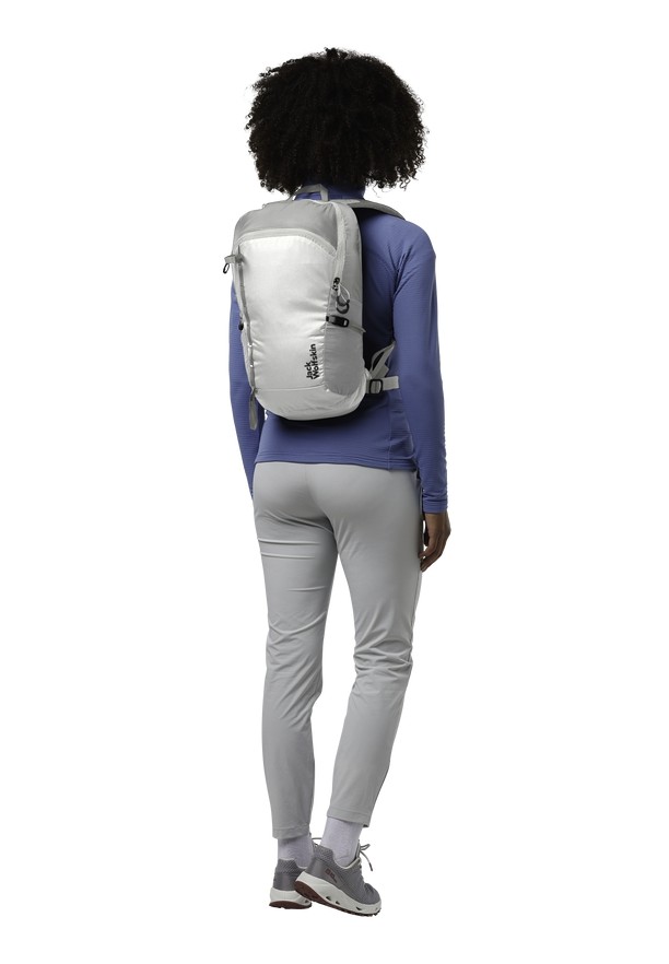White Women Jack Wolfskin Prelight Shape 15 Hiking Backpack | 78684671