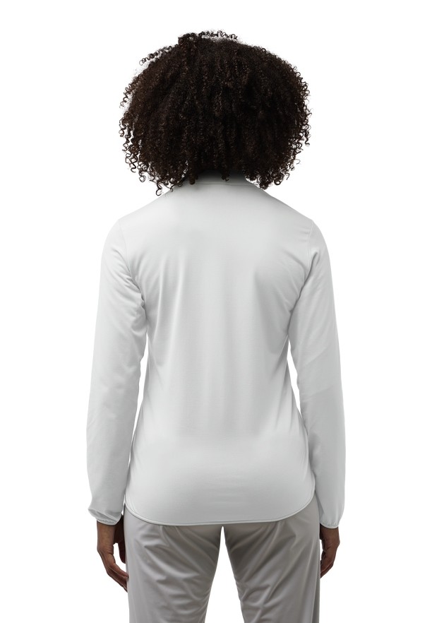 White Women Jack Wolfskin Prelight Trail Fz Jackets | 22623876