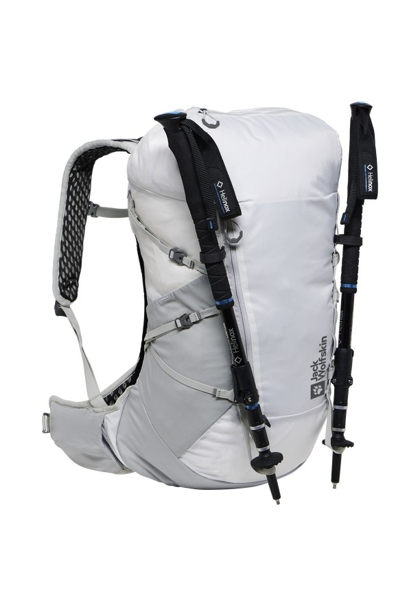 White Women Jack Wolfskin Prelight Vent 20 Hiking Backpack | 95472597