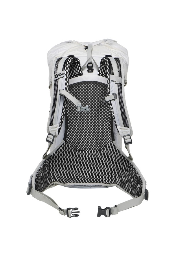 White Women Jack Wolfskin Prelight Vent 20 Hiking Backpack | 95472597