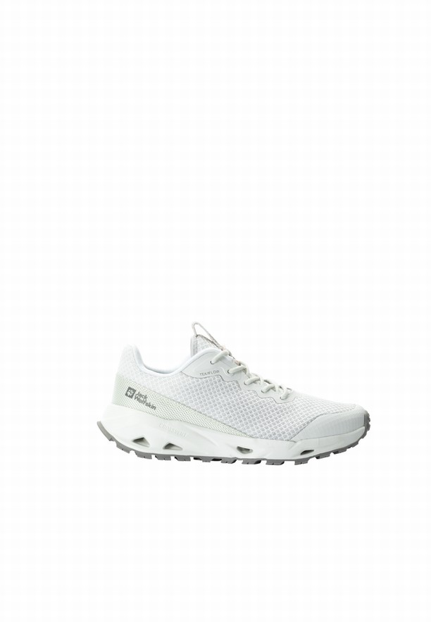 White Women Jack Wolfskin Prelight Vent Low Hiking Shoes | 15174559