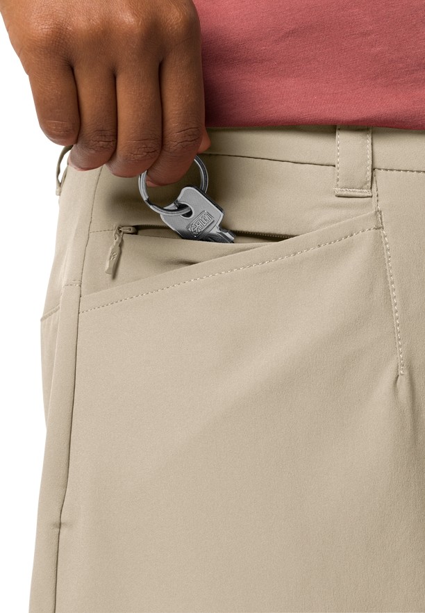 White Women Jack Wolfskin Sonora Skorts | 38408076