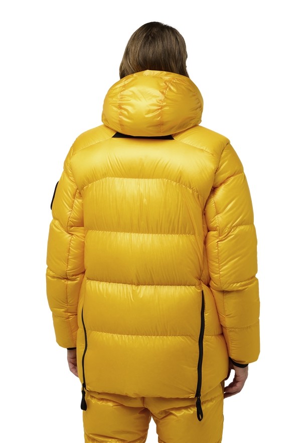 Yellow Men Jack Wolfskin Expdn Down Jackets | 93194911