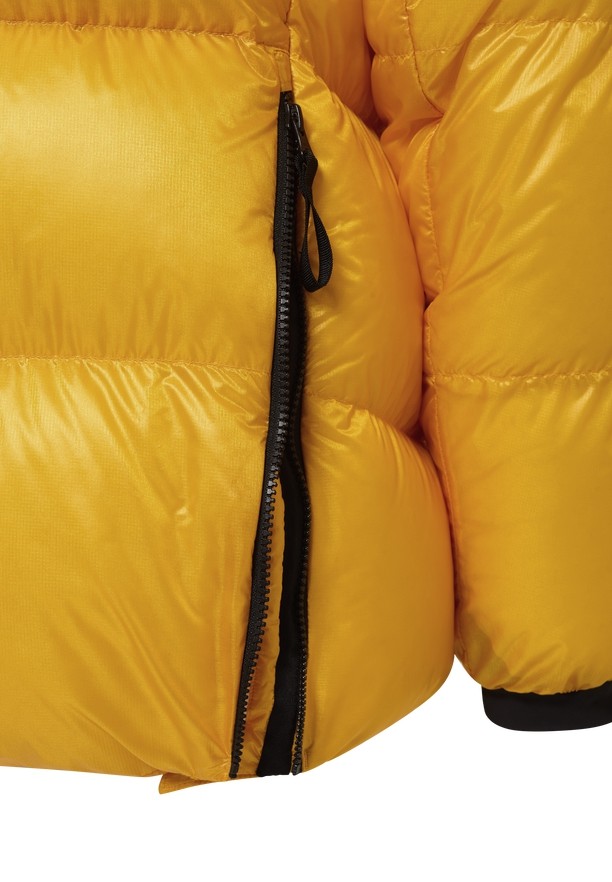 Yellow Men Jack Wolfskin Expdn Down Jackets | 93194911