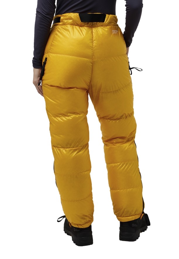 Yellow Men Jack Wolfskin Expdn Down Pants | 32910171