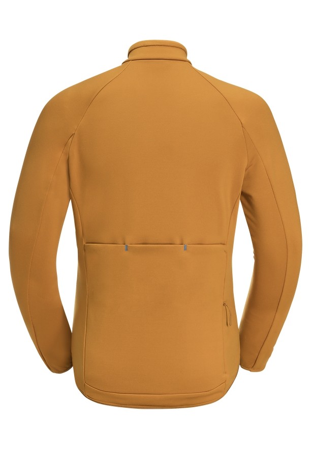 Yellow Men Jack Wolfskin Gravex Thermo Fz Fleece Jackets | 72188581