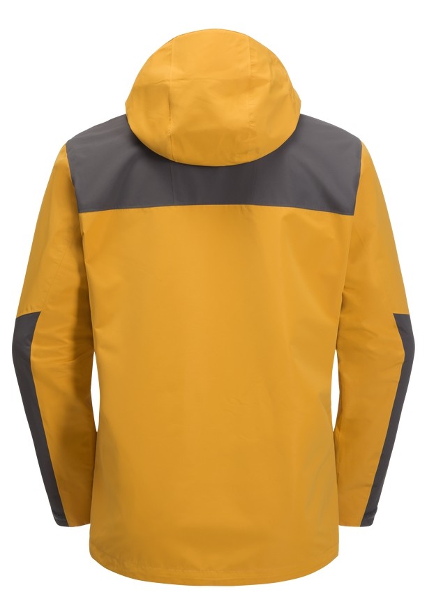 Yellow Men Jack Wolfskin Jasper 2l Rain Jackets | 78548705