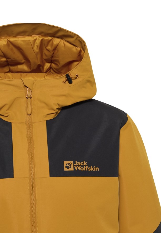 Yellow Men Jack Wolfskin Jasper Ins Winter Jackets | 77375245