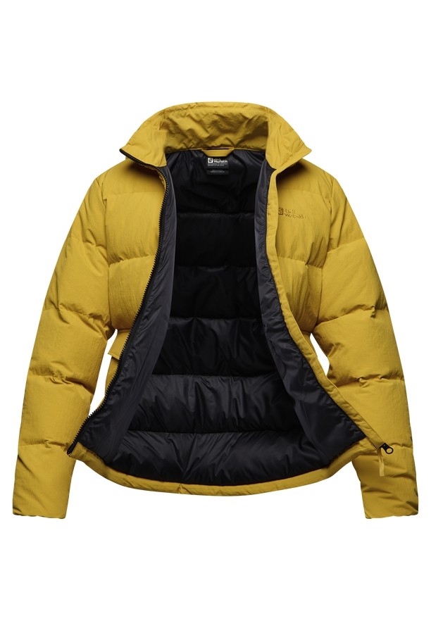 Yellow Men Jack Wolfskin Nordlicht Down Jackets | 95220741