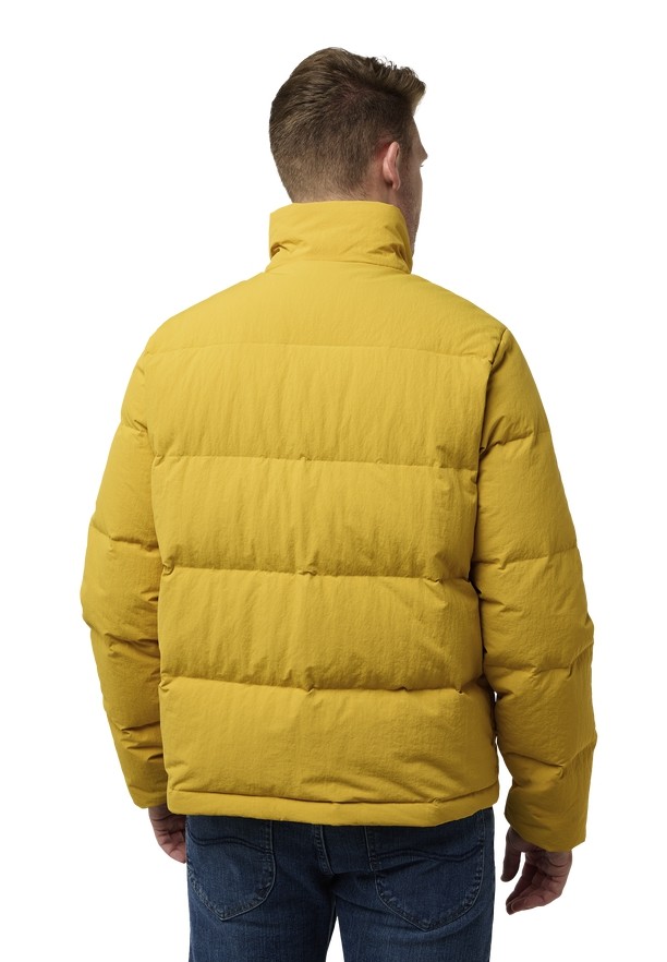 Yellow Men Jack Wolfskin Nordlicht Down Jackets | 95220741