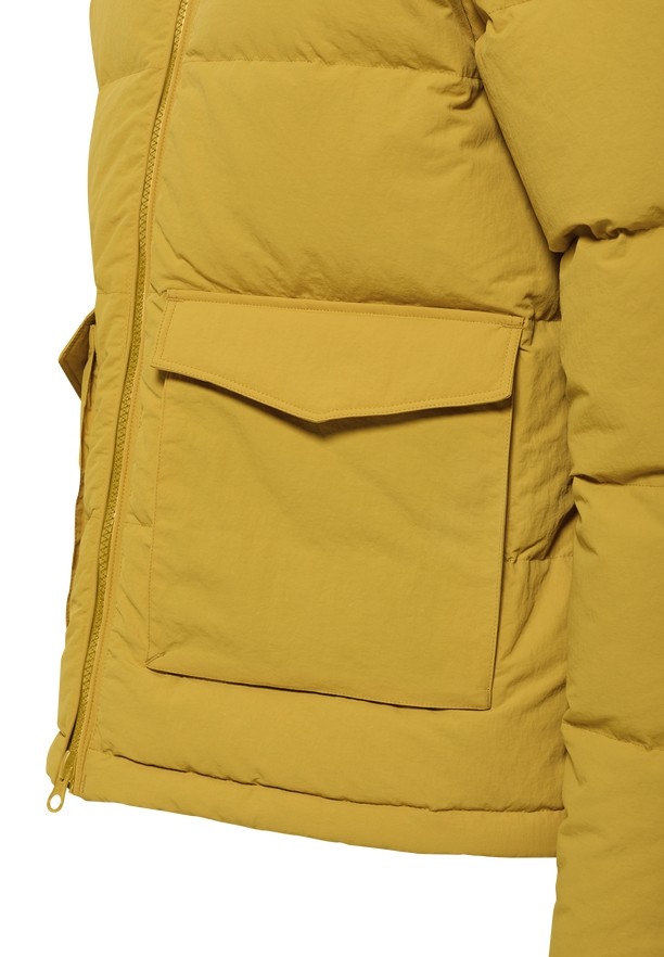 Yellow Men Jack Wolfskin Nordlicht Down Jackets | 95220741