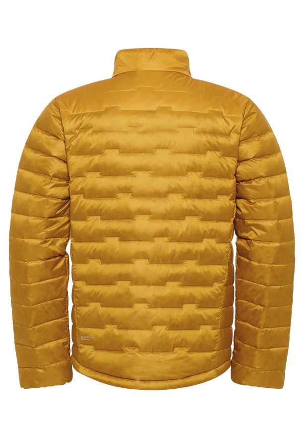Yellow Men Jack Wolfskin Passamani Down Jackets | 84040703