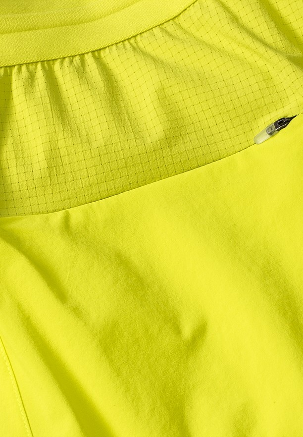 Yellow Men Jack Wolfskin Prelight 2in1 Shorts | 71373638
