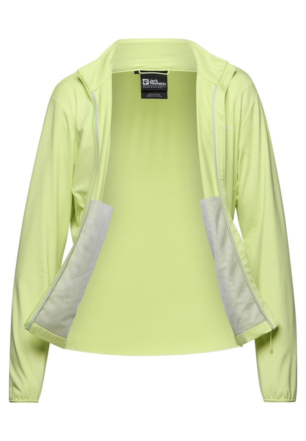 Yellow Men Jack Wolfskin Prelight Trail Fz Jackets | 66005787