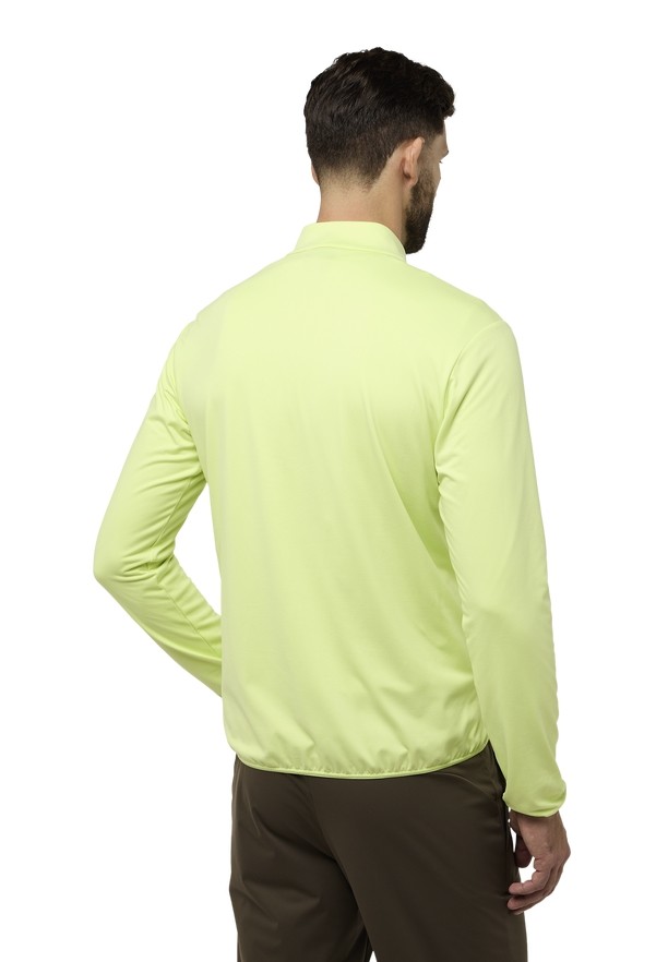 Yellow Men Jack Wolfskin Prelight Trail Fz Jackets | 66005787