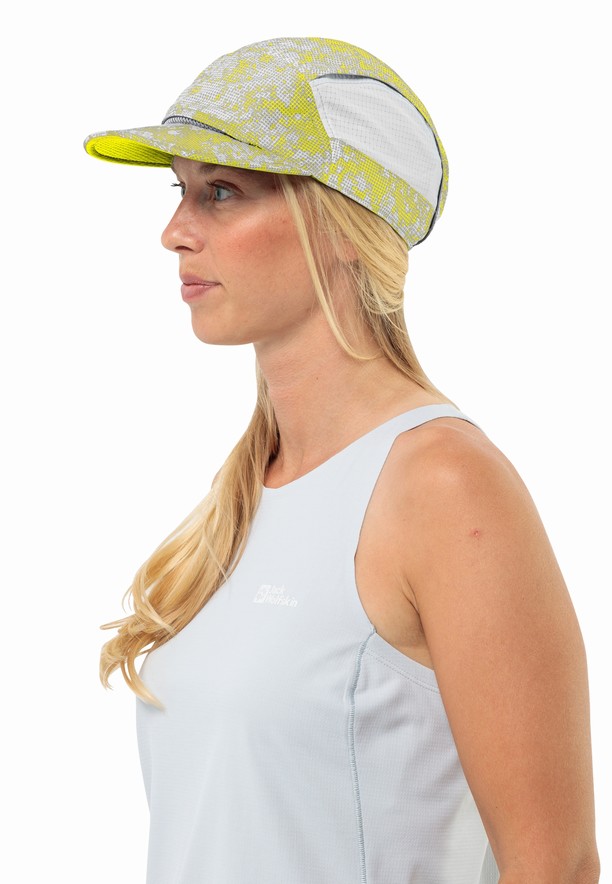 Yellow Men Jack Wolfskin Prelight Wind Baseball Caps | 66572198
