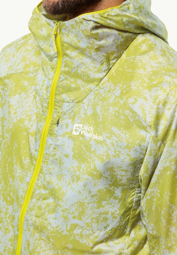 Yellow Men Jack Wolfskin Prelight Wind Jackets | 66352238