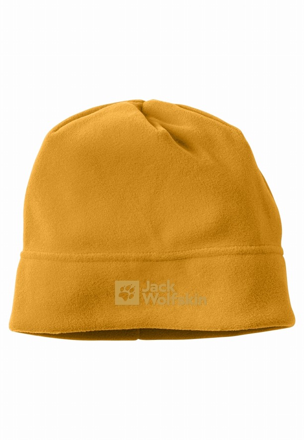 Yellow Men Jack Wolfskin Real Stuff Beanie | 51743419