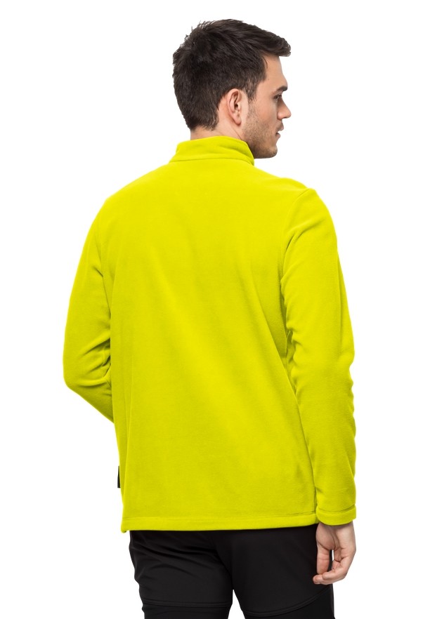 Yellow Men Jack Wolfskin Taunus Hz Jumpers | 58302557