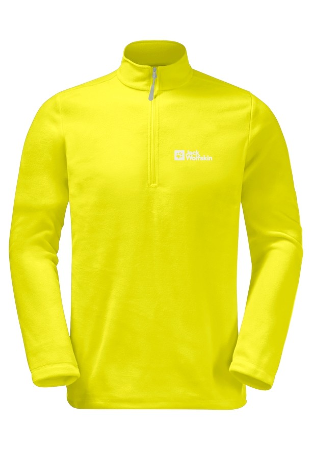 Yellow Men Jack Wolfskin Taunus Hz Jumpers | 58302557