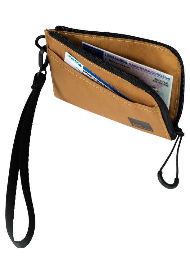 Yellow Men Jack Wolfskin Wandermood Wallets | 99741667