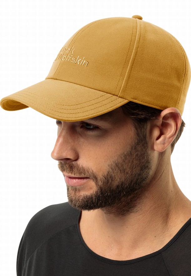 Yellow Women Jack Wolfskin Baseball Baseball Caps | 17809335