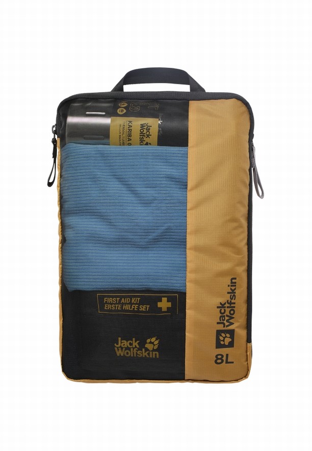 Yellow Women Jack Wolfskin Compression Cube 8 Daypack | 25567139