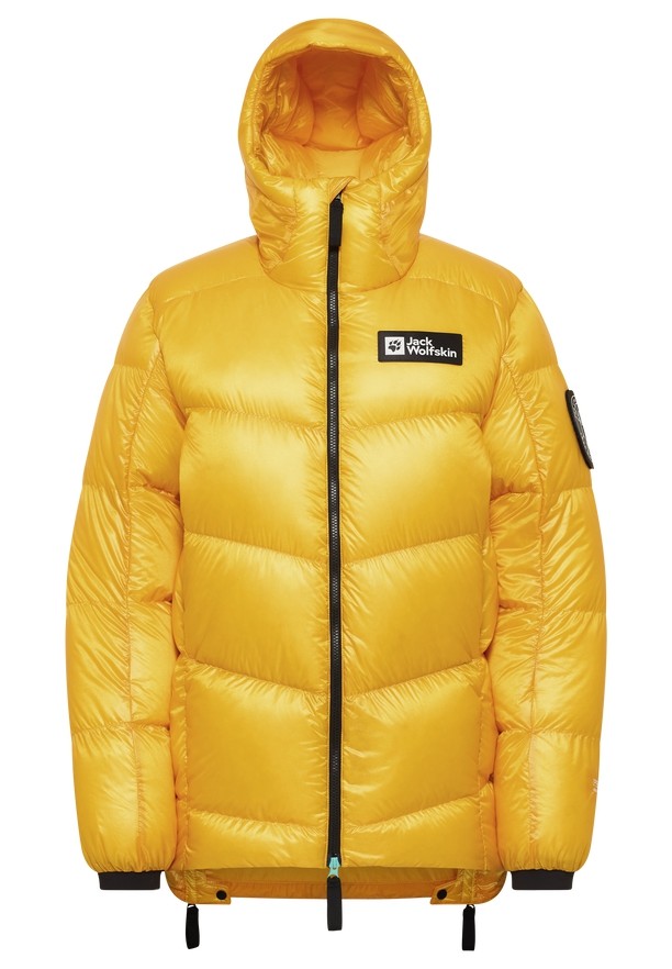 Yellow Women Jack Wolfskin Expdn Down Jackets | 60989203