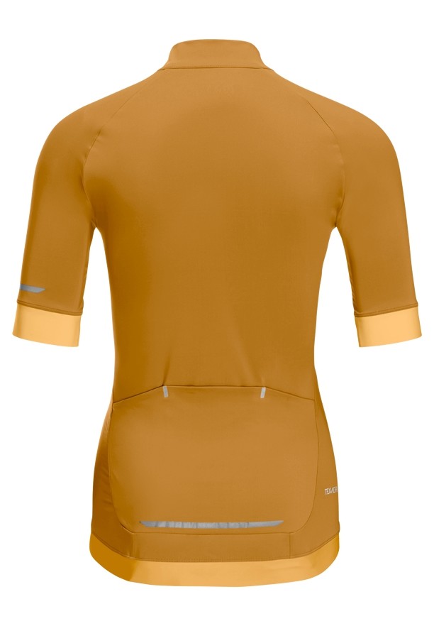 Yellow Women Jack Wolfskin Gravex Fz S/s W Bike T Shirts | 94012662