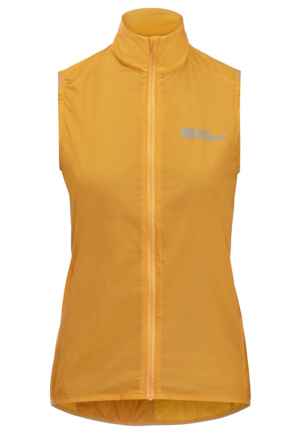 Yellow Women Jack Wolfskin Gravex Wind Vest | 33863127