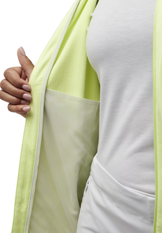 Yellow Women Jack Wolfskin Prelight Trail Fz Jackets | 87172122