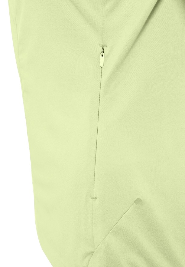 Yellow Women Jack Wolfskin Prelight Trail Fz Jackets | 87172122