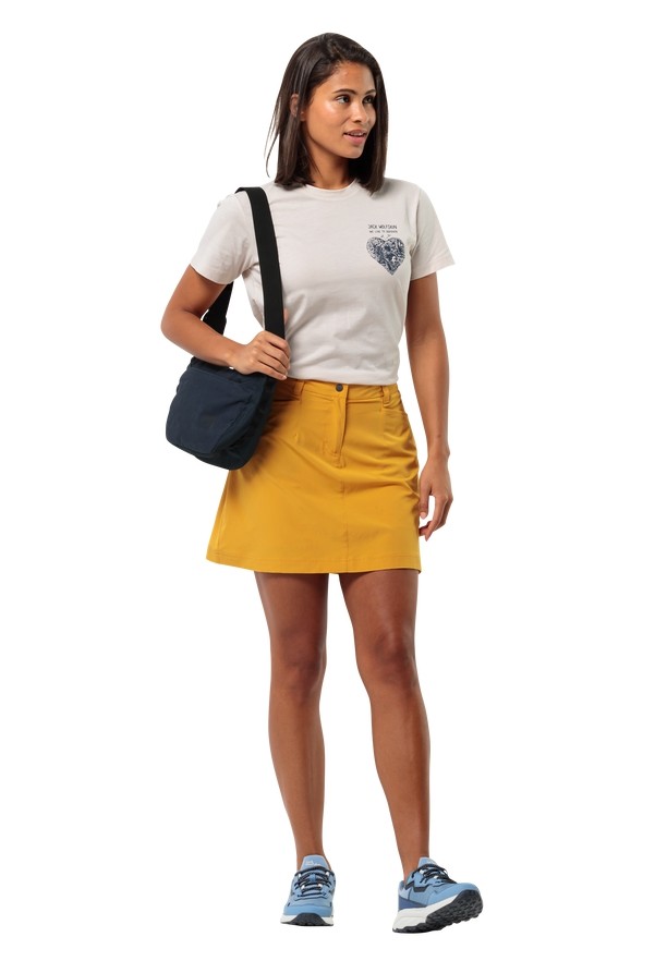 Yellow Women Jack Wolfskin Sonora Skorts | 21343852